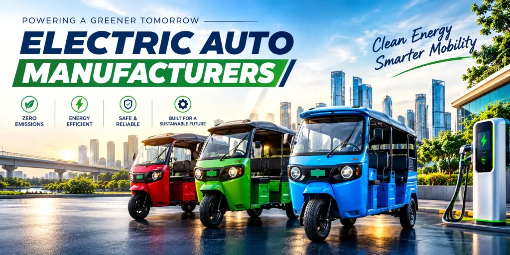 electric auto manufacturers
